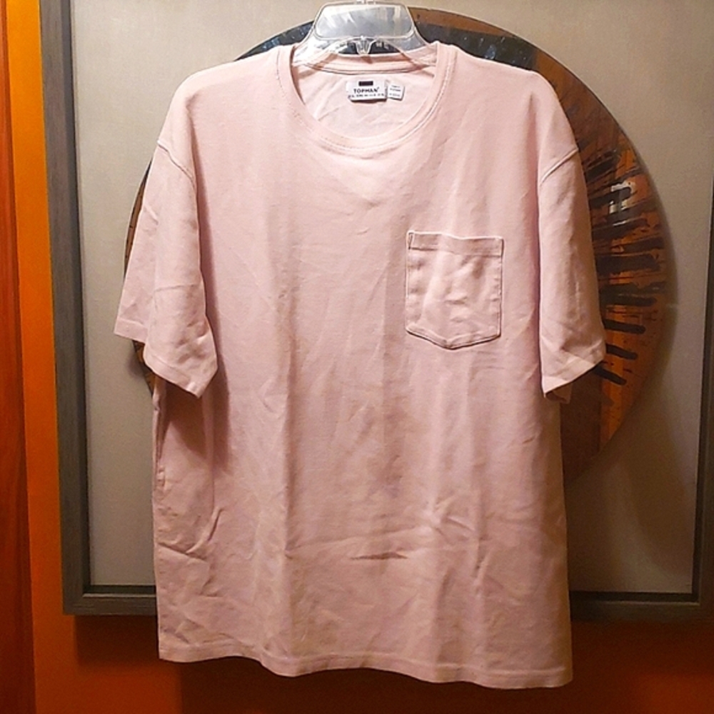 TOPMAN PINK POLO
